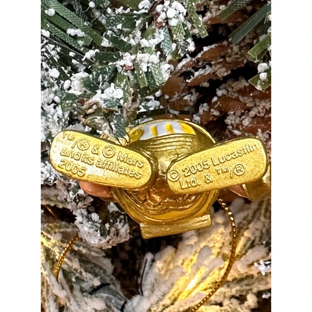C3PO M&M Star Wars Mpire Kurt Adler Christmas Ornament 2005 Small Vintage